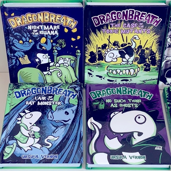 Dragonbreath Hardcover Book Series by Ursula Vernon, Lot of 11  (Upgrade Label) - Picture 5 of 12